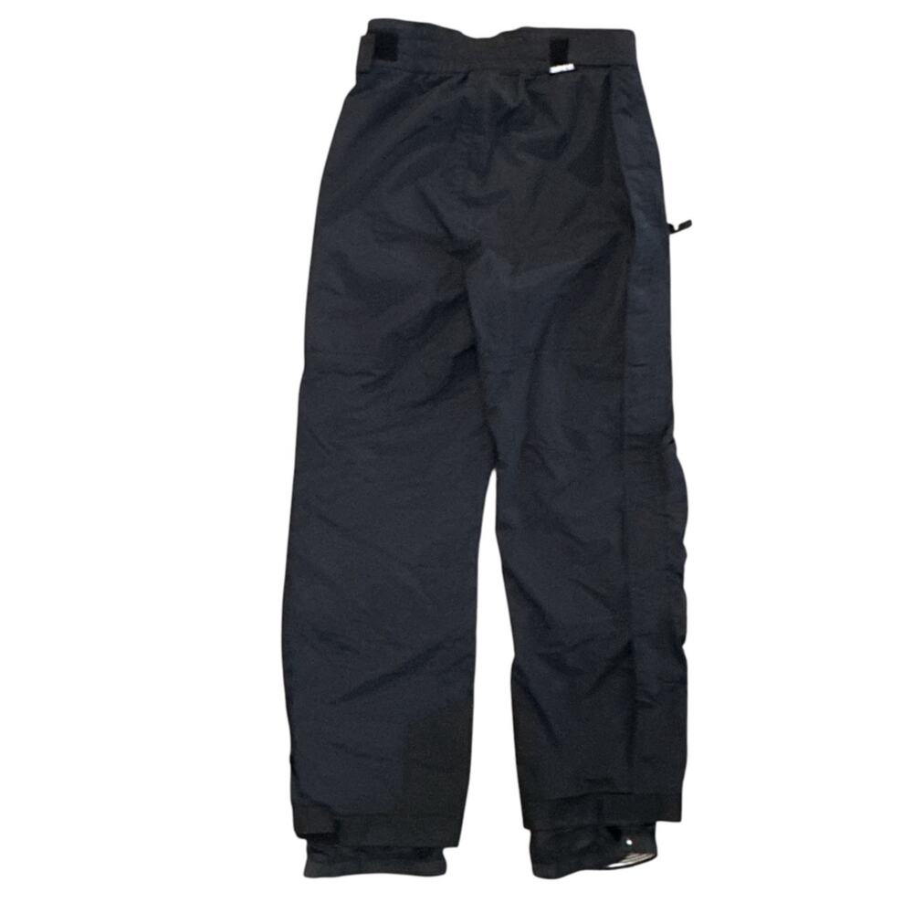 Obermeyer Ski Pants Men M Black Full Side Zip 2 Way Zipper Snow Pant Winter Gear